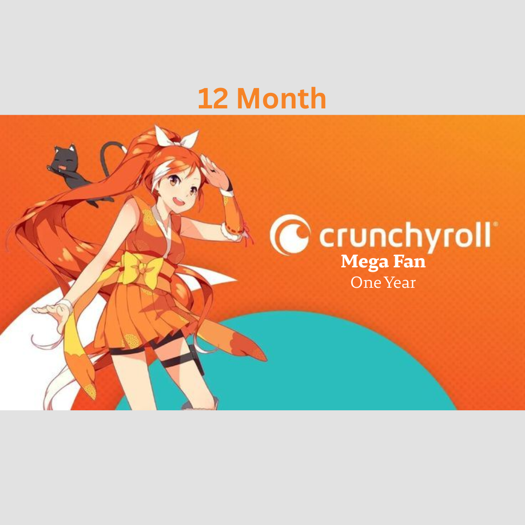 crunchyroll 2 (على حسابك )Crunchyroll Mega Fan 12 Months to your account - الصورة 1